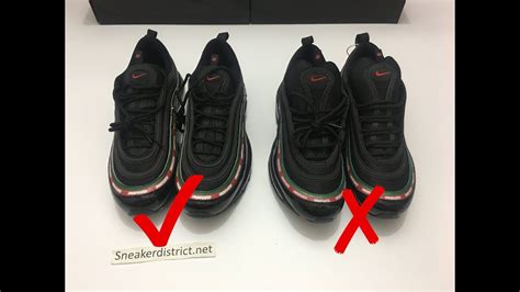 nike air max 97 x undefeated real vs fake|air max 97 undefeated black.